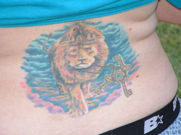 conquering lion of judah tattoo