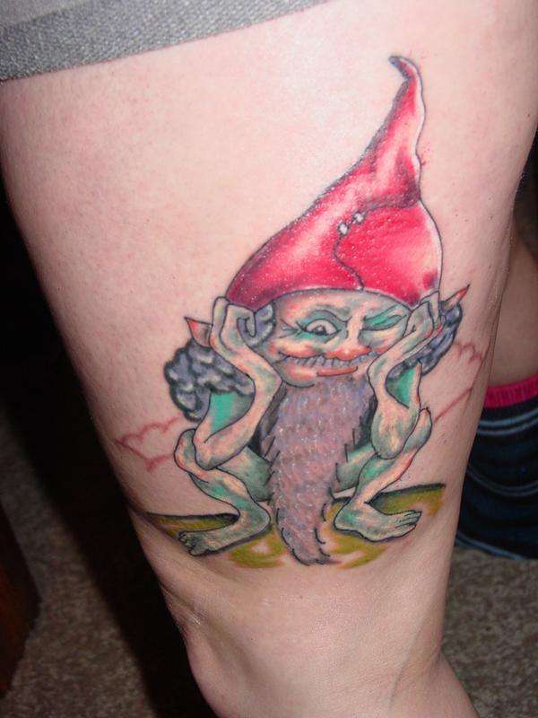 gnome tattoo