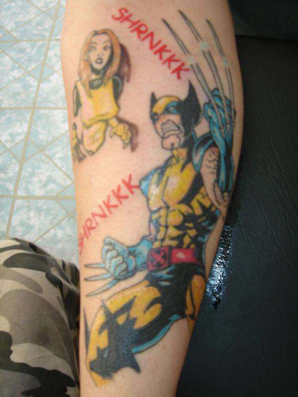 wolverine tattoo
