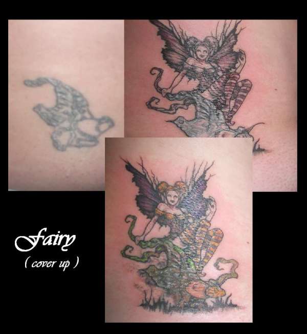 Fairy Coverup tattoo