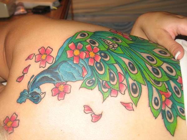 Peacock2 tattoo