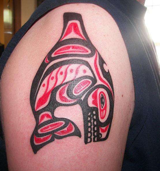 Whale tattoo