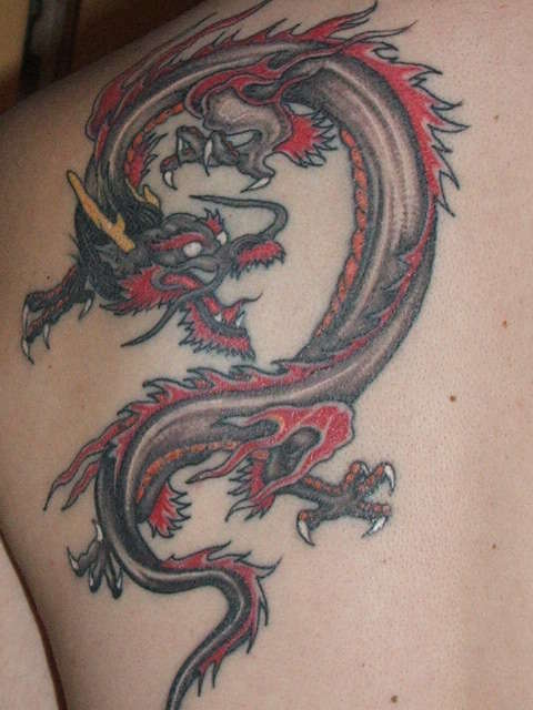 DRAGON tattoo