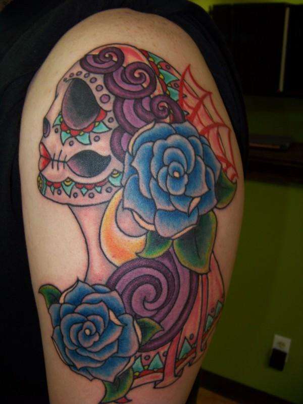 Sugar Skull tattoo