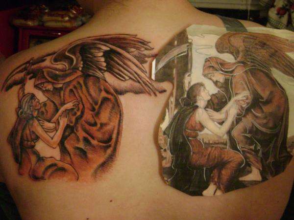 angel of death tattoo
