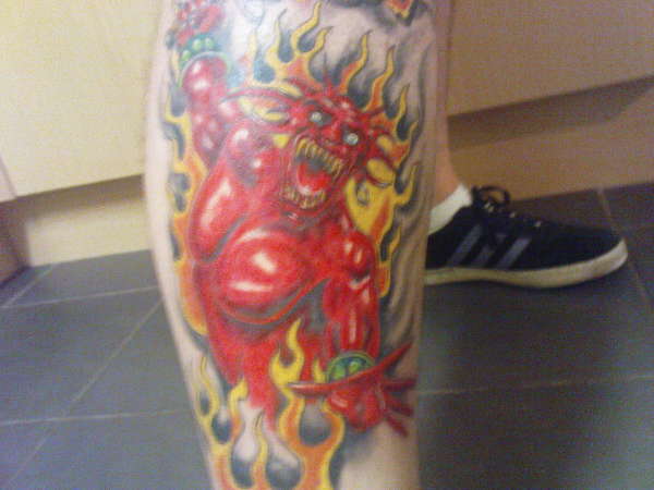 my demon tattoo