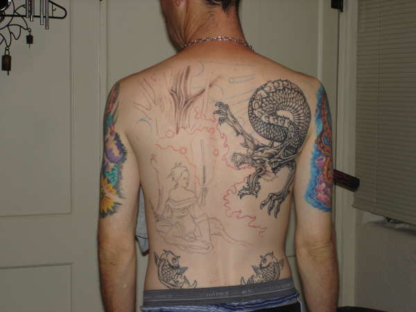 second sitting tattoo