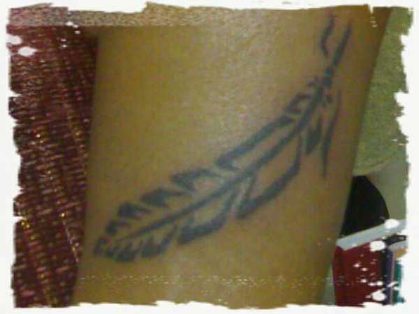 Feather tattoo