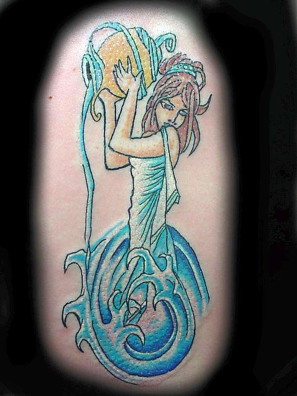 aquarius tattoo