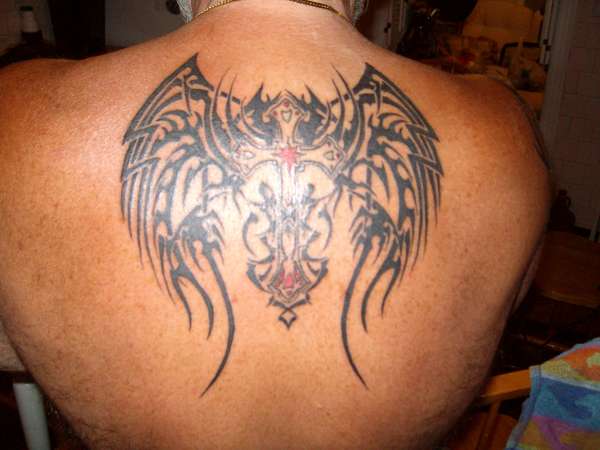 back tattoo by MIZ tattoo