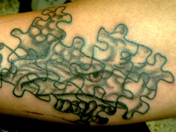 puzzle tattoo