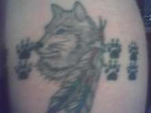 4th Tattoo(Wolf) tattoo