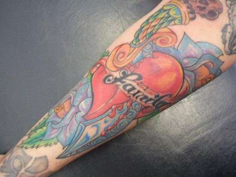 Americana Arm Piece tattoo
