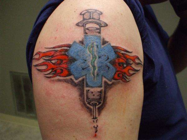 Needle tattoo