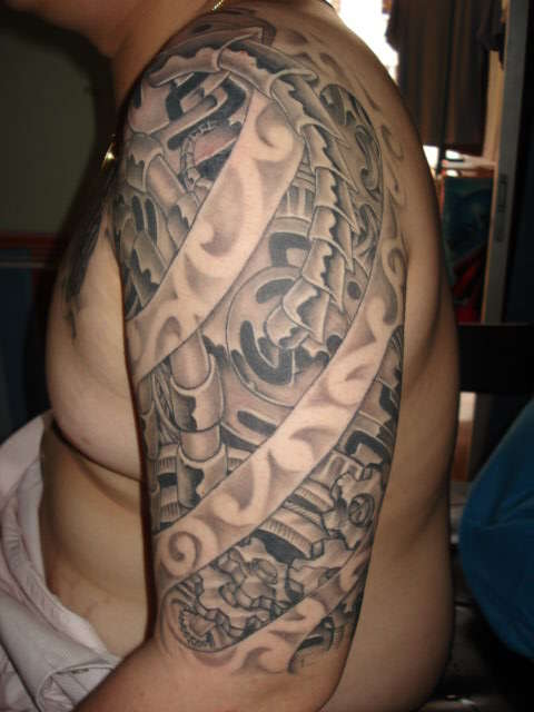 biomech tattoo