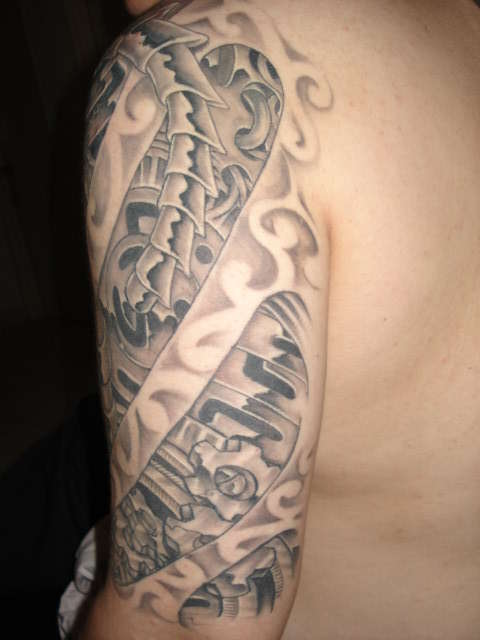biomech tattoo