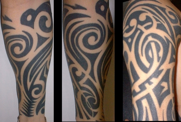 Maori Forearm tattoo
