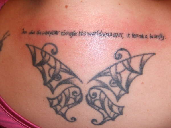 words tattoo