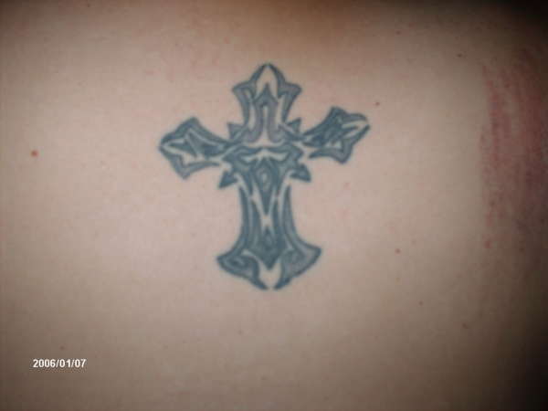 Cross tattoo