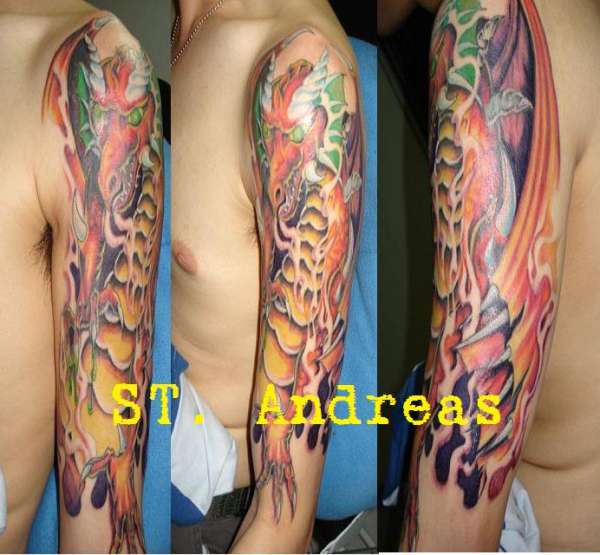 dragon tattoo