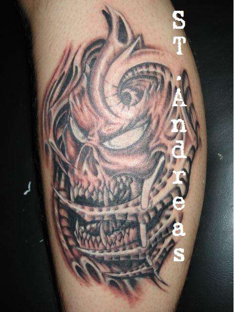 scaryton tattoo