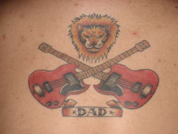 Dad Tribute tattoo