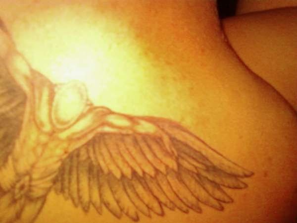 Guardian Angel tattoo