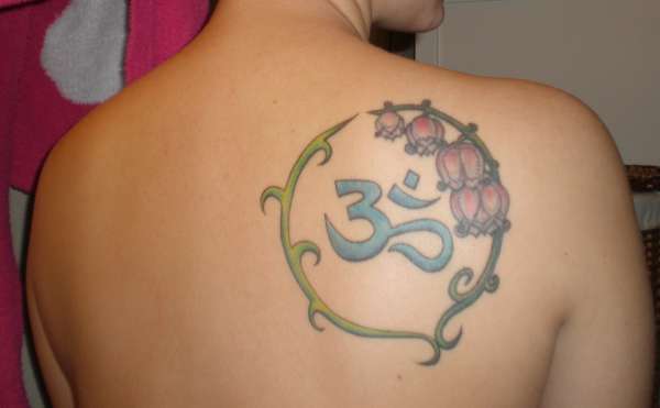 lily and om tattoo