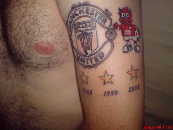 manchester united tattoo