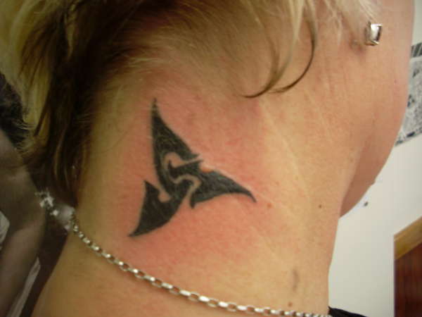 neck tattoo