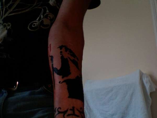 Banksy Rat tattoo