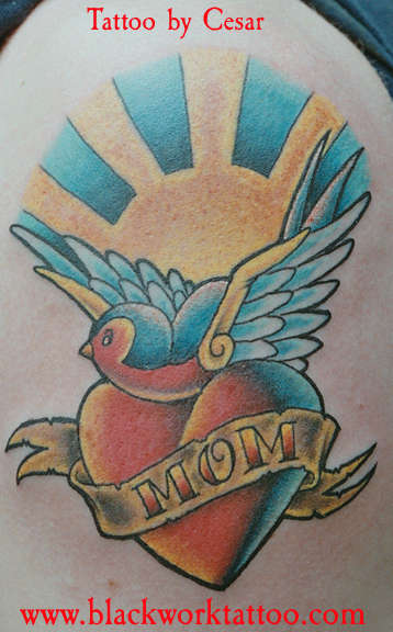 Birdie tattoo