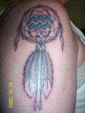Dream catcher tattoo