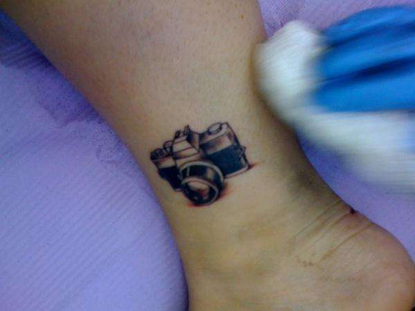 35mm Minolta (my first camera) tattoo