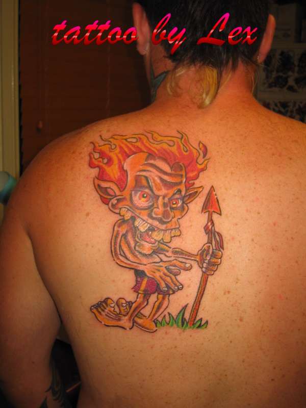 pauls hillbilly tattoo done by lex tattoo
