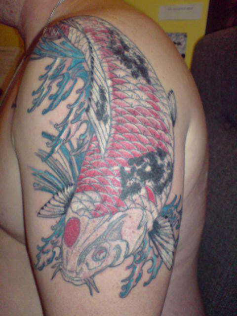 my koi tattoo