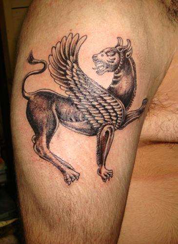greek chimera tattoo