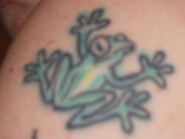 Frog tattoo
