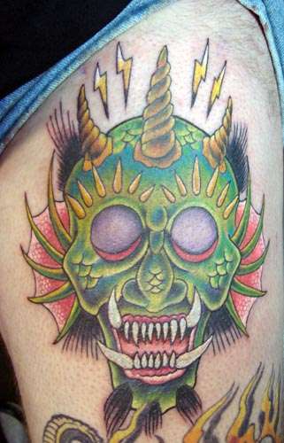 Mer Devil tattoo