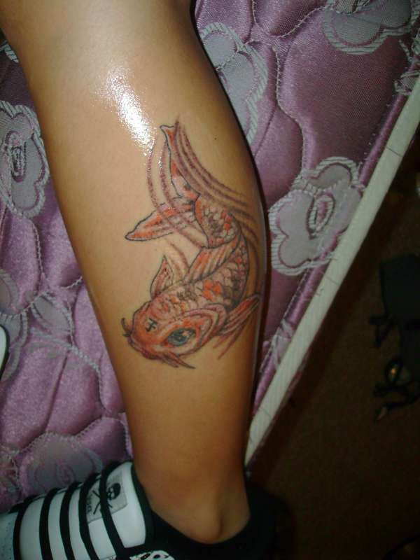 My Koi Fish for my 15th Bday tattoo