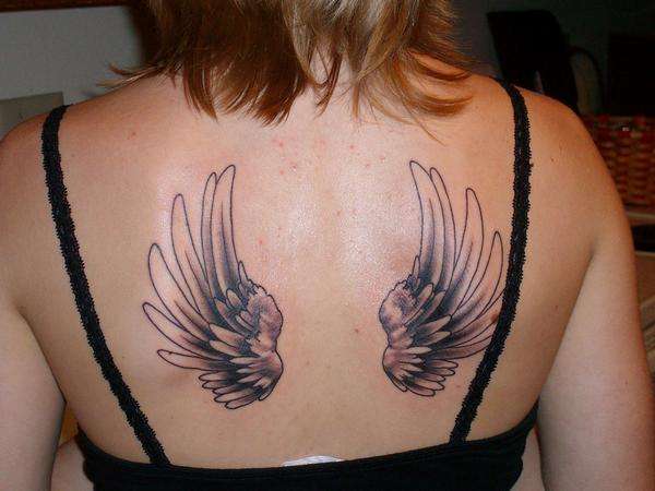 Wings tattoo