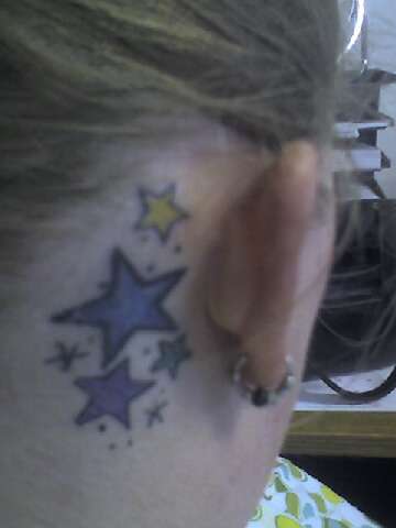 deana weana's stars tattoo