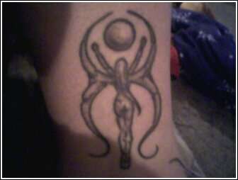 Fairy on ankel tattoo