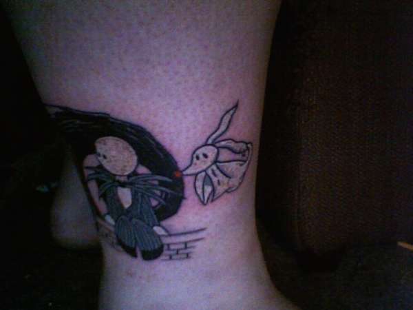 Nightmare Before Christmas Pt 2 tattoo
