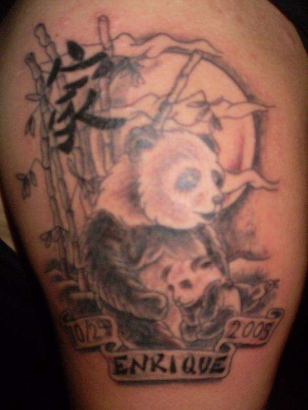Panda Bear tattoo