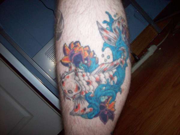 koi fish tattoo