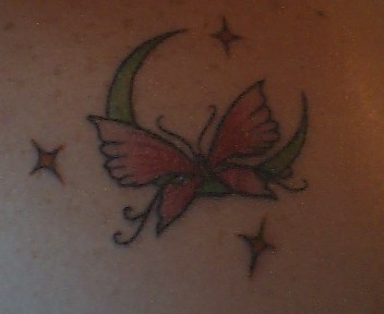 Mystical Butterfly tattoo
