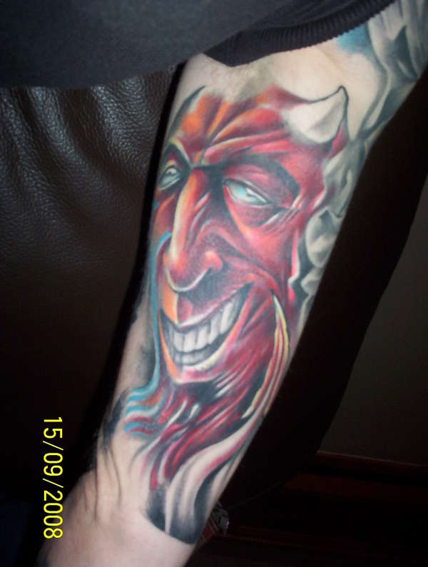 Cheeky Devil tattoo