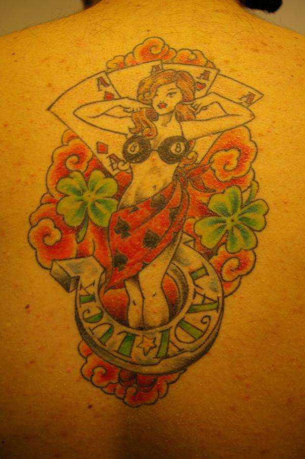 Lady Luck tattoo