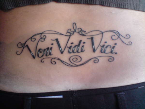 Veni Vidi Vici Tattoo Designs and Meanings 